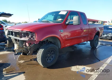 2002 Ford F-150 Lariat/Xl/Xlt из США, поврежденный, VIN 1FTRX18L62NB81022